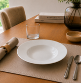 Plato Hondo Loza Blanca 23 cm Valencia Stratus