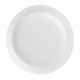 Plato Bajo Loza Blanca 25 cm Future Stratus