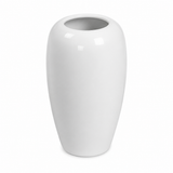 Florero de Porcelana Blanca Duo 12 cm Costa Verde
