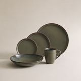Set Vajilla Porcelana Gama Oscura 30 Piezas Gloire Bonna