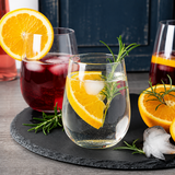 Vaso Agua Zumo Vidrio Gaia 360 ml LAV (Set 6 Piezas)