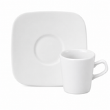 Taza Té Porcelana con Platillo 200 ml Tetra Schmidt (Set 6 Piezas)