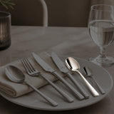 Cuchara para Postre Acero Inoxidable 18/10 Brillo Espejo 17-18 cm Set 12 Piezas Alexandria Idurgo