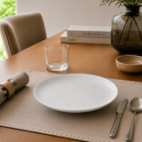 Plato Bajo Porcelana Blanca Oca 27 cm Schmidt