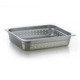 Recipiente Gastronorm Acero Inoxidable Perforado 1/2 6,5 cm 3,9 Litros Aco