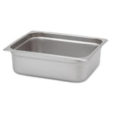 Recipiente Gastronorm Acero Inoxidable 1/2 10 cm 6 Litros Genérico