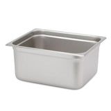 Recipiente Gastronorm Acero Inoxidable 1/2 15 cm 9 Litros Genérico