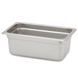 Recipiente Gastronorm Acero Inoxidable 1/4 10 cm 2,5 Litros Genérico