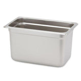Recipiente Gastronorm Acero Inoxidable 1/4 15 cm 4 Litros Genérico