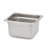 Recipiente Gastronorm Acero Inoxidable 1/6 10 cm 1,5 Litros Genérico