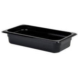Recipiente Gastronorm Policarbonato Negro 1/3 6,5 cm 2,4 Litros Aco