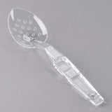 Cuchara de Servir Perforada Policarbonato Transparente 32,5 cm Set 2 Piezas Aco