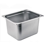 Recipiente Gastronorm Acero Inoxidable 1/2 20 cm 11,7 Litros Genérico