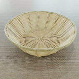 Panera Cesta Plástico Redonda Alambre Reforzado 20 cm Bronceado Browne