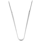Pinza Servidora Hielo Acero Inoxidable Grado Alimentario 17 cm Sunnex