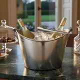 Balde para Botella de Champagne Acero Inoxidable 25 x 23 x 22 cm Sagar