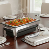 Chafer Eléctrico Buffet 8,5 L Bandeja Polipropileno Termostato 220V 760W Sunnex
