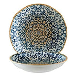 Plato Hondo Porcelana Aspecto Oriental 25 cm 1.300 ml Alhambra Bonna