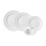 Set Vajilla Porcelana Blanca 36 Piezas Brasilia Schmidt