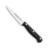 Cuchillo Verduras Uniblock Acero Molibdeno Vanadio Mango POM Negro 10 cm Tres Claveles