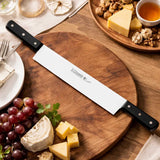 Cuchillo para Queso 2 Mangos Hoja Larga 30 cm Acero Inoxidable Tres Claveles
