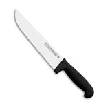 Cuchillo Carnicero Acero Inoxidable Mango Negro Certificación NSF 20 cm Tres Claveles