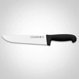 Cuchillo Carnicero Acero Inoxidable Mango Negro Certificación NSF 20 cm Tres Claveles