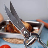 Tijera Trinchadora de Aves Profesional Acero Inoxidable 24 cm Tres Claveles