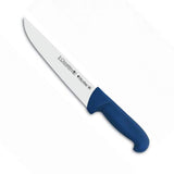 Cuchillo Carnicero Acero Inoxidable Mango Azul Proflex 24 cm Tres Claveles
