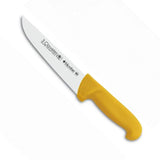 Cuchillo Carnicero Acero Inoxidable Mango Amarillo Proflex 20 cm Tres Claveles