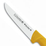 Cuchillo Carnicero Acero Inoxidable Mango Amarillo Proflex 20 cm Tres Claveles