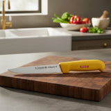 Cuchillo Deshuesador 18 cm Acero Inoxidable Mango Amarillo Microban Tres Claveles