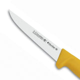 Cuchillo Deshuesador 18 cm Acero Inoxidable Mango Amarillo Microban Tres Claveles