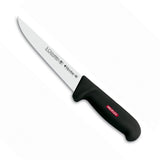 Cuchillo Deshuesador Ancho Proflex Acero Inoxidable Mango Negro 18 cm Tres Claveles