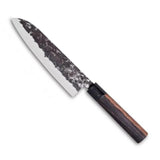 Cuchillo Santoku Osaka Acero Inoxidable Mango Granadillo 18 cm Tres Claveles