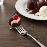 Tenedor de Postre Acero Inoxidable 18/10 18,9 cm Grosor 2,5 mm Set 12 Piezas Baguette