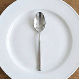 Cuchara de Postre Acero Inoxidable 18/10 Brillo Espejo 17-18 cm Set 12 Piezas Ainhoa Idurgo