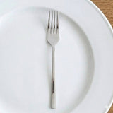 Tenedor de Postre Acero Inoxidable 18/10 Brillo Espejo 14-15 cm Set 12 Piezas Ainhoa Idurgo