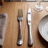 Cuchillo de Mesa Acero Inoxidable 18/10 Brillo Espejo Set 12 Piezas Baguette Idurgo