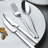 Set Cubiertos de Mesa Acero Inoxidable 18/10 Brillo Espejo Ainhoa Idurgo 72 Piezas