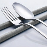 Set Cubiertos de Mesa Acero Inoxidable 18/10 Brillo Espejo Ainhoa Idurgo 72 Piezas