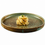Plato Bajo Porcelana Coral 21 cm Bonna