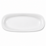 Azafate Porcelana Blanca Opera 47x19 cm Costa Verde