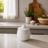 Azucarero Porcelana Blanca 250 ml 8.5 cm Esplanada Schmidt