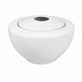 Azucarero Porcelana Blanca Eclipse 400 ml Costa Verde