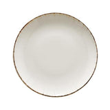 Plato Porcelana Retro Borde Rústico 27 cm Bonna