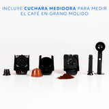 Cafetera Milano Coffee 3 en 1 Nespresso Dolce Gusto Café Molido Gris EasyWays