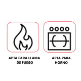 Paellera Esmaltada Acero 34 cm 6 Porciones La Valenciana Vaello