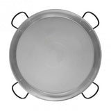 Paellera Acero Pulido 100 cm 85 Porciones La Valenciana Vaello