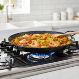 Paellera Esmaltada Acero 34 cm 6 Porciones La Valenciana Vaello